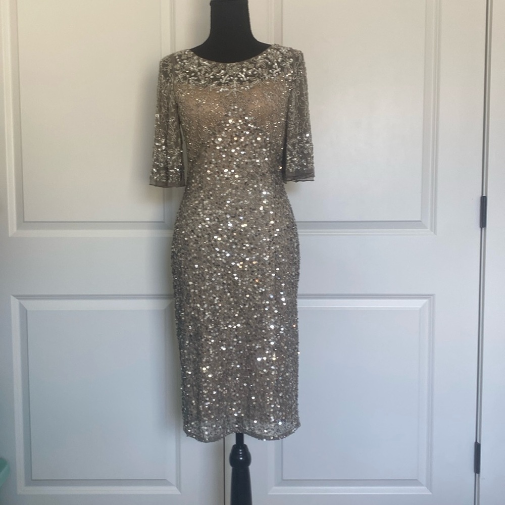 BHLDN Beaded and‎ Sequin Dress